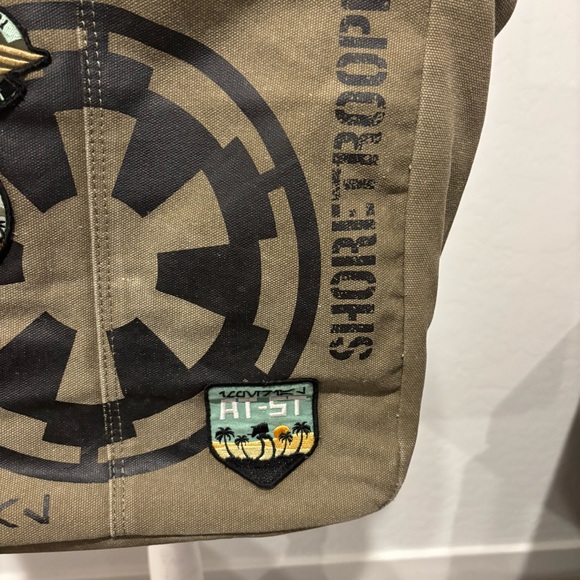 Star Wars Rogue one rebel canvas patchwork tote bag - Picture 12 of 16
